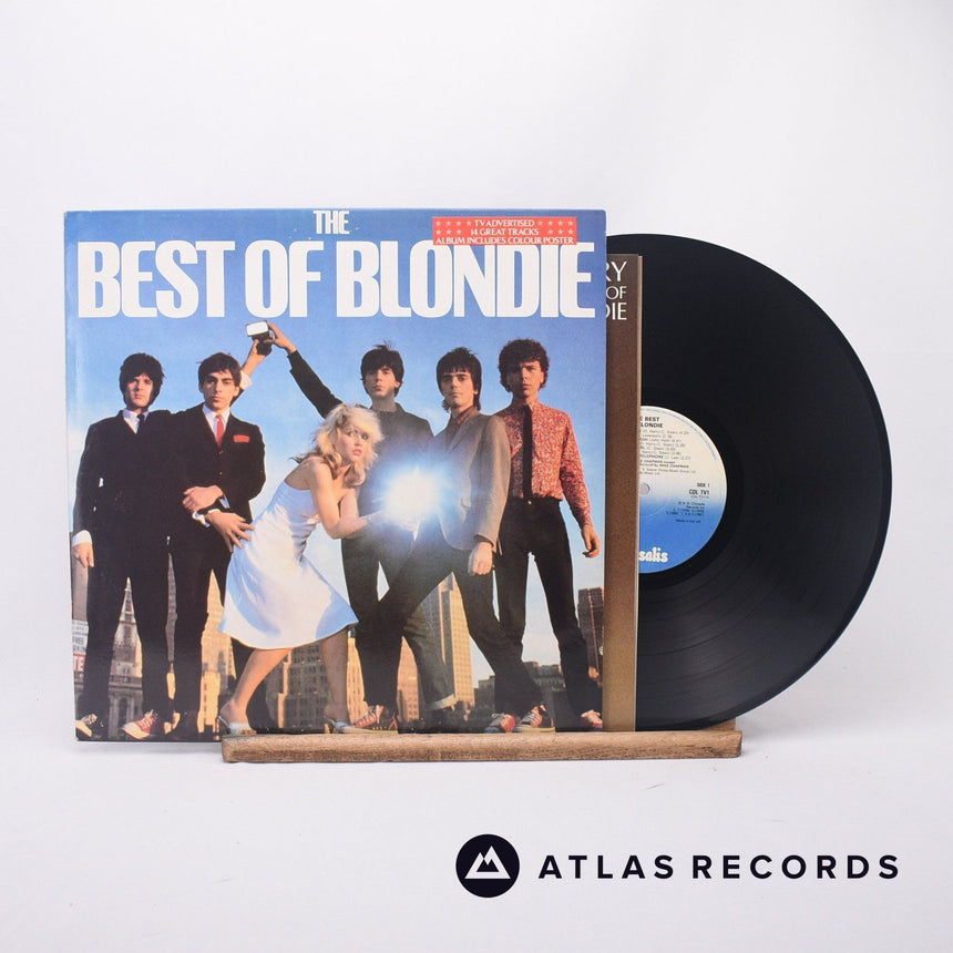 Blondie The Best Of Blondie LP Vinyl Record - Front Cover & Record
