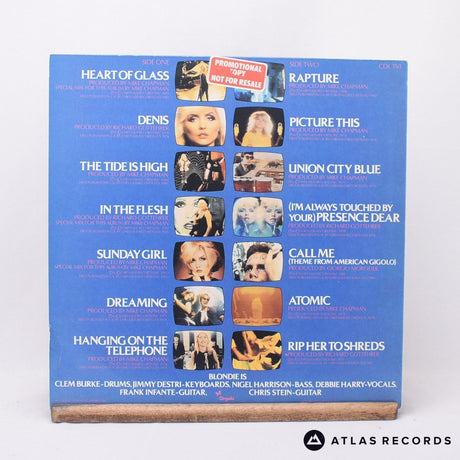 Blondie - The Best Of Blondie - Poster A//2 B//1 LP Vinyl Record - EX/VG+