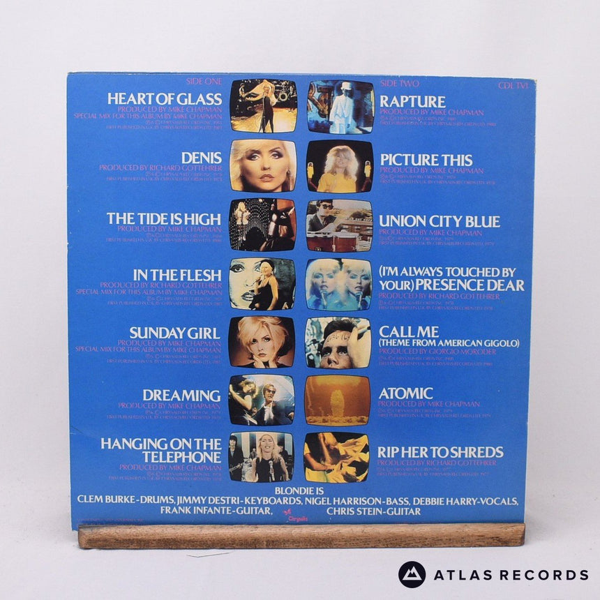 Blondie - The Best Of Blondie - Poster A//4 B//3 LP Vinyl Record - VG+/EX