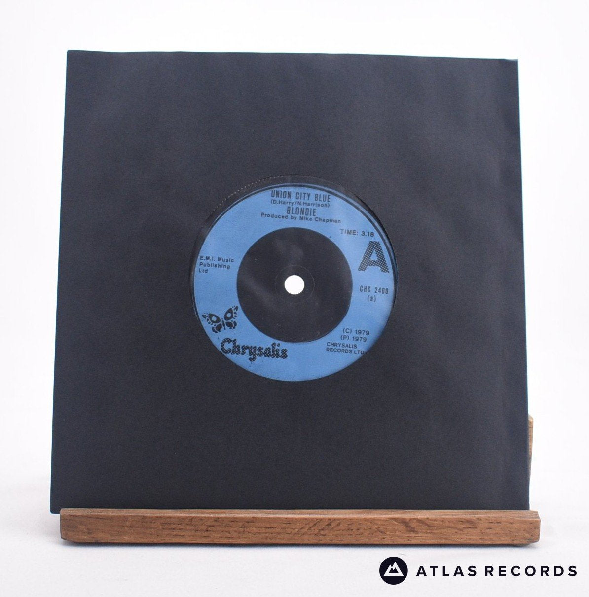 Blondie Union City Blue 7" Vinyl Record - In Sleeve