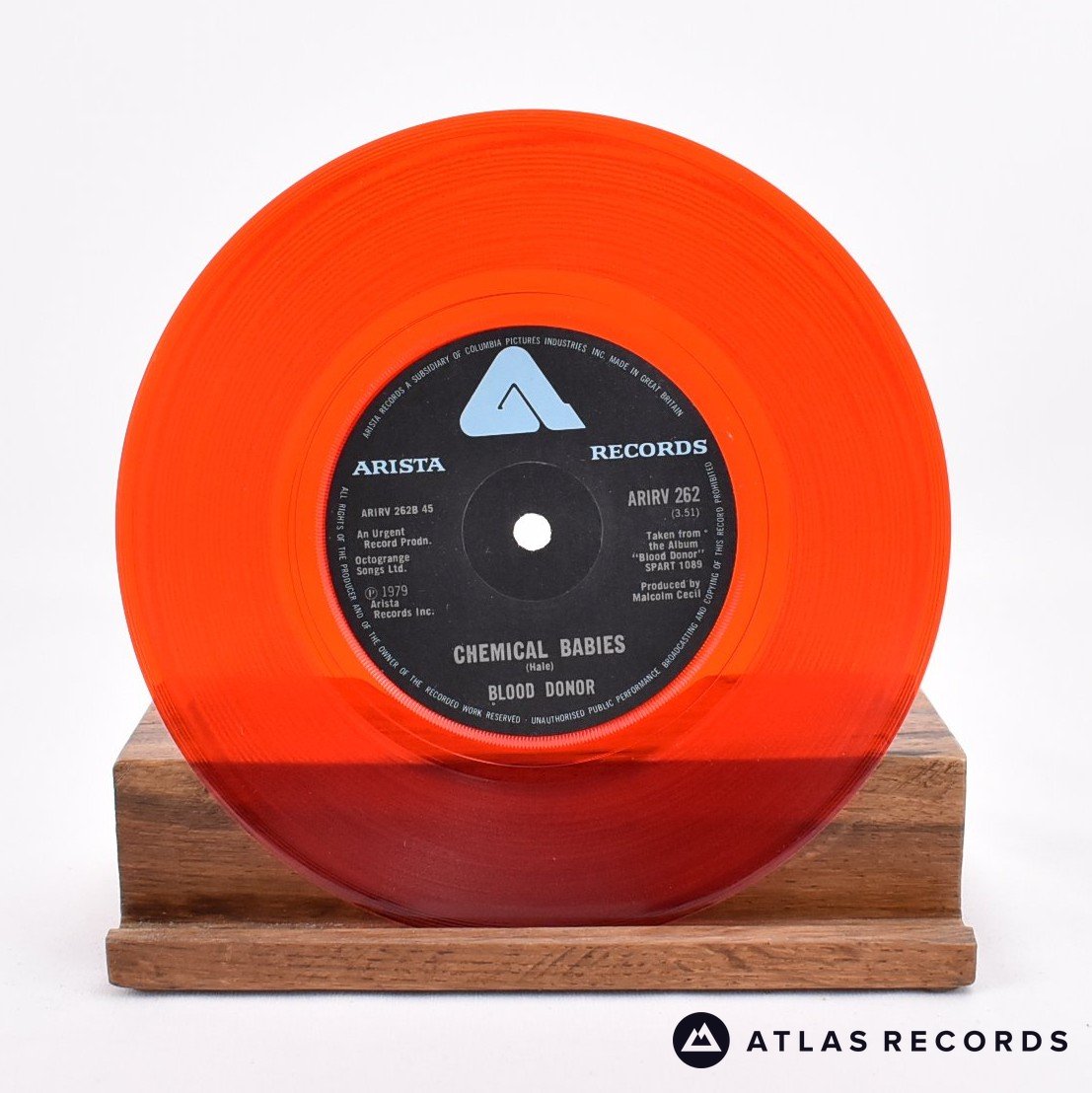 Blood Donor Rubber Revolution 7" Vinyl Record - In Sleeve