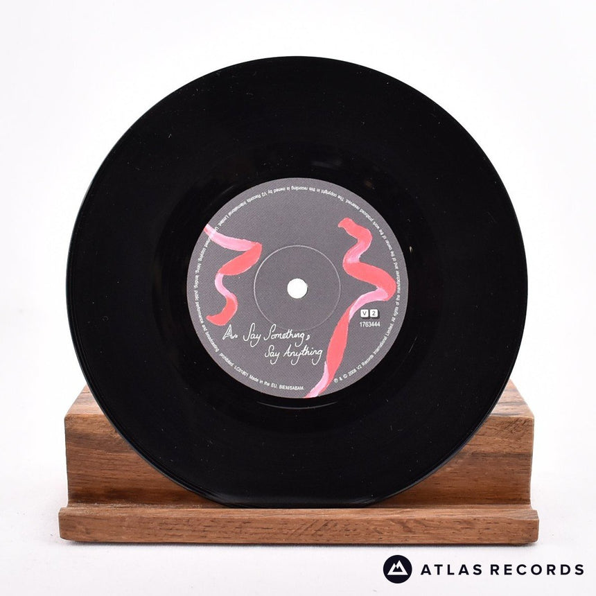 Blood Red Shoes - Say Something, Say Anything - 7" Vinyl Record - NM/EX