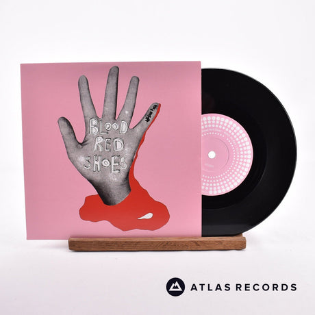 Blood Red Shoes Stitch Me Back 7" Vinyl Record - Front Cover & Record