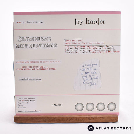 Blood Red Shoes - Stitch Me Back - 7" Vinyl Record - NM/NM