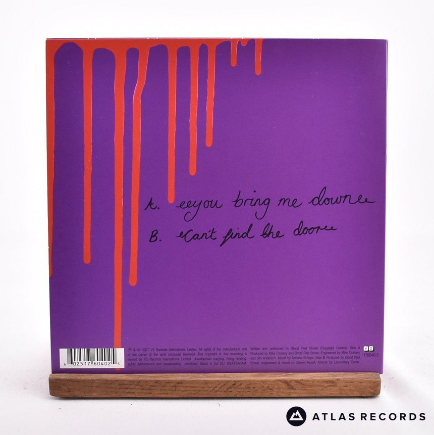 Blood Red Shoes - You Bring Me Down - 7" Vinyl Record - NM/NM
