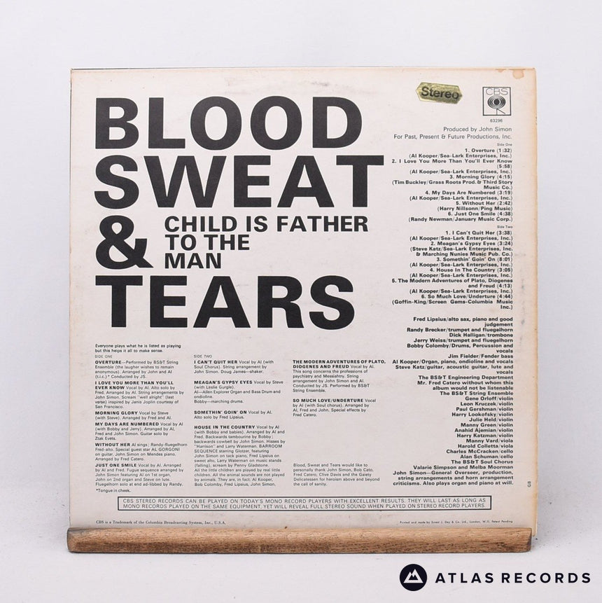 Blood, Sweat And Tears - Child Is Father To The Man - LP Vinyl Record - VG+/VG+