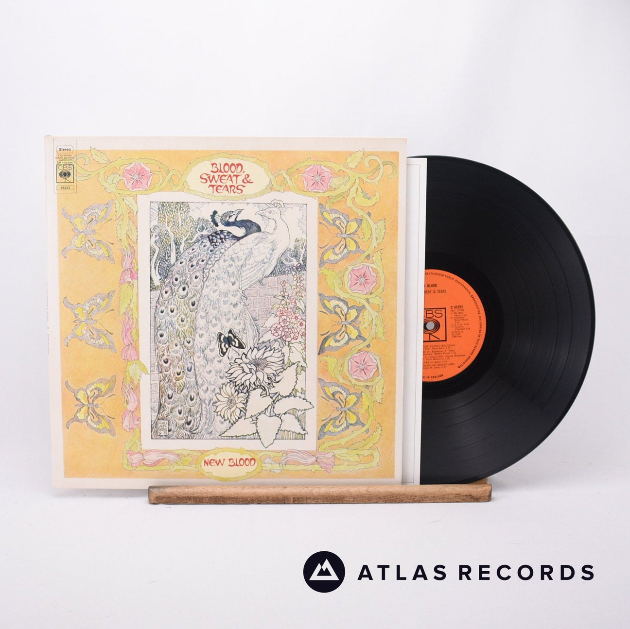Blood, Sweat And Tears New Blood LP Vinyl Record - Front Cover & Record
