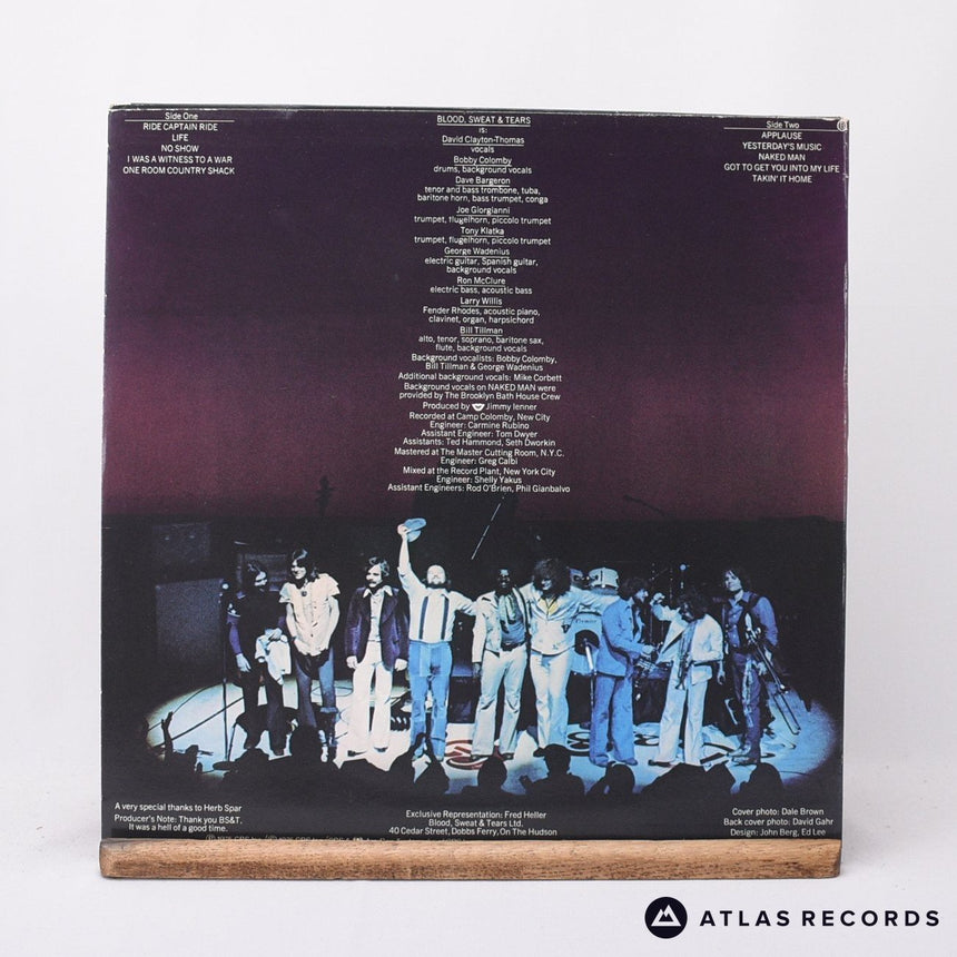 Blood, Sweat And Tears - New City - LP Vinyl Record - VG+/EX