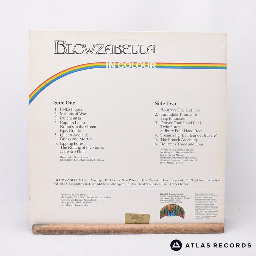 Blowzabella - In Colour - LP Vinyl Record - EX/VG+