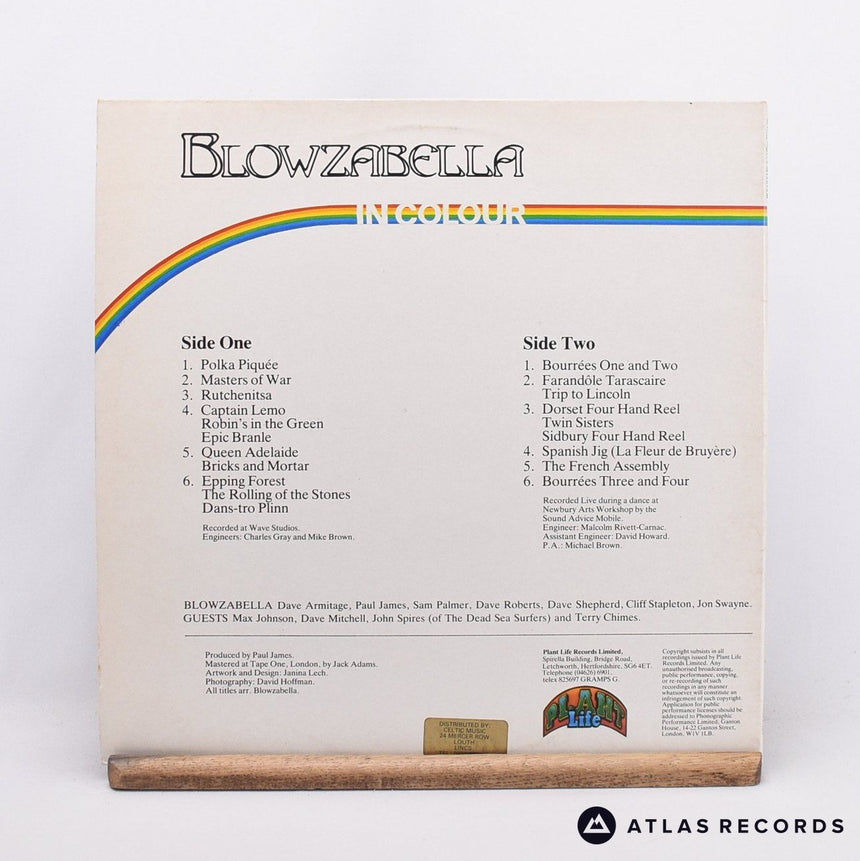 Blowzabella - In Colour - Gatefold LP Vinyl Record - VG+/VG+