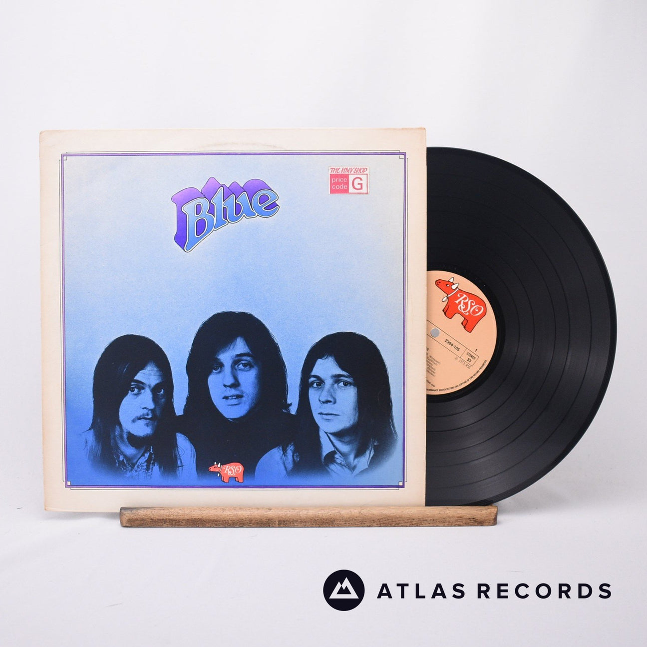 Blue Blue LP Vinyl Record - Front Cover & Record