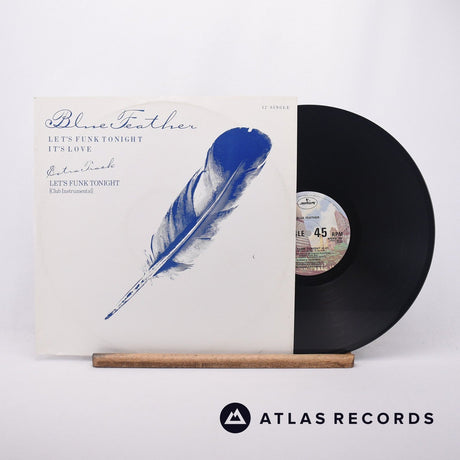 Blue Feather Let's Funk Tonight 12" Vinyl Record - Front Cover & Record