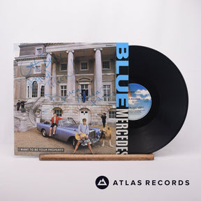 Blue Mercedes I Want To Be Your Property 12" Vinyl Record - Front Cover & Record