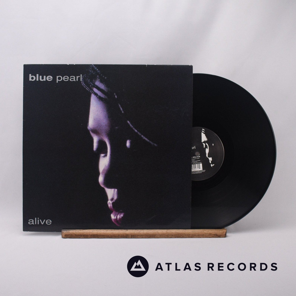 Blue Pearl Alive 12" Vinyl Record - Front Cover & Record