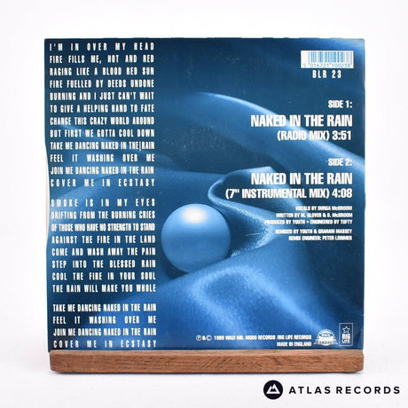 Blue Pearl - Naked In The Rain - 7" Vinyl Record - VG+/VG+