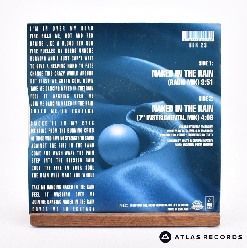 Blue Pearl - Naked In The Rain - 7" Vinyl Record - VG+/VG+