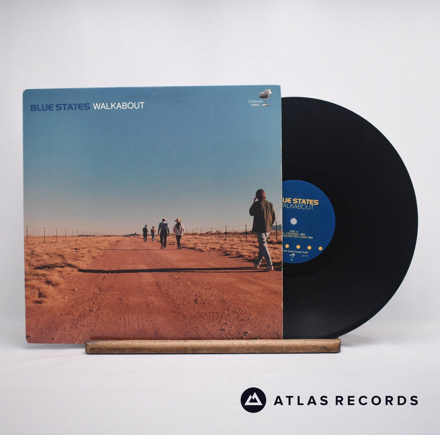 Blue States Walkabout 12" Vinyl Record - Front Cover & Record