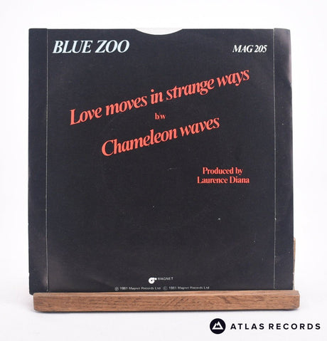 Blue Zoo - Love Moves In Strange Ways - 7" Vinyl Record - VG+/EX