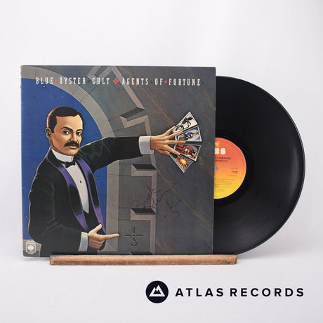 Blue Öyster Cult Agents Of Fortune LP Vinyl Record - Front Cover & Record