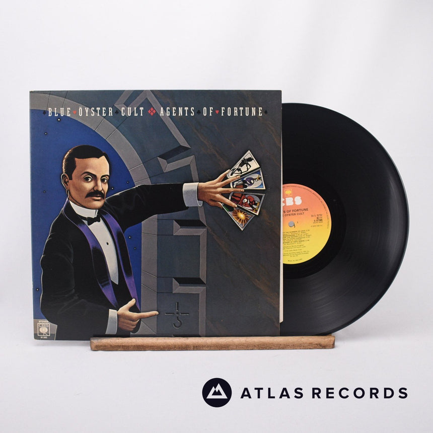 Blue Öyster Cult Agents Of Fortune LP Vinyl Record - Front Cover & Record