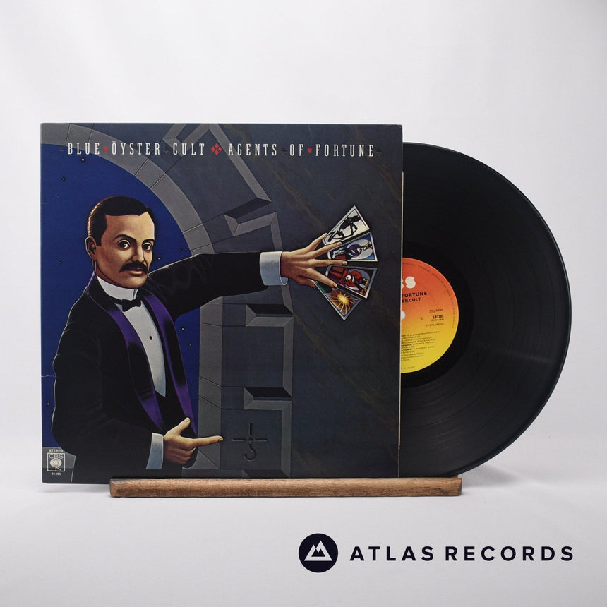 Blue Öyster Cult Agents Of Fortune LP Vinyl Record - Front Cover & Record