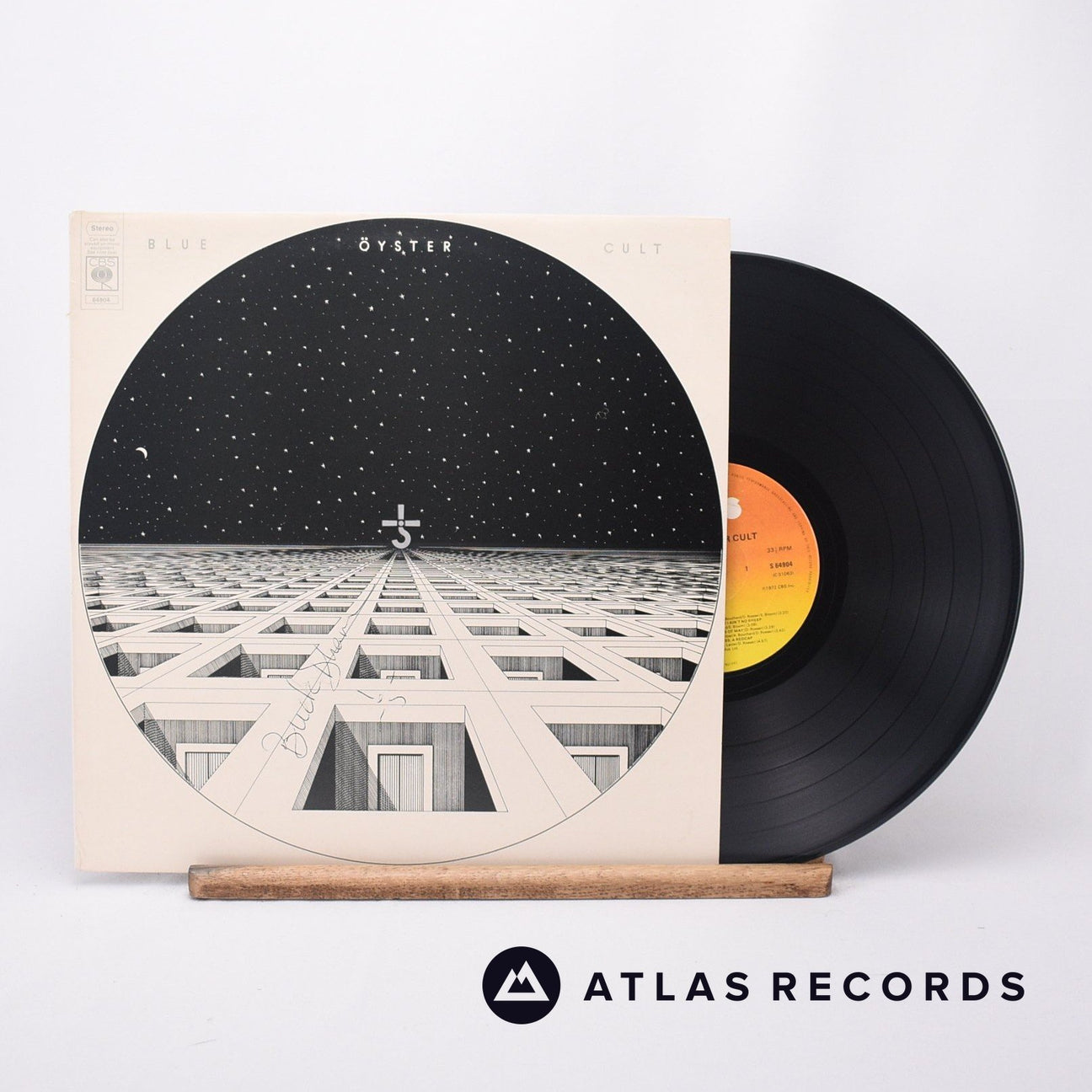 Blue Öyster Cult Blue Öyster Cult LP Vinyl Record - Front Cover & Record