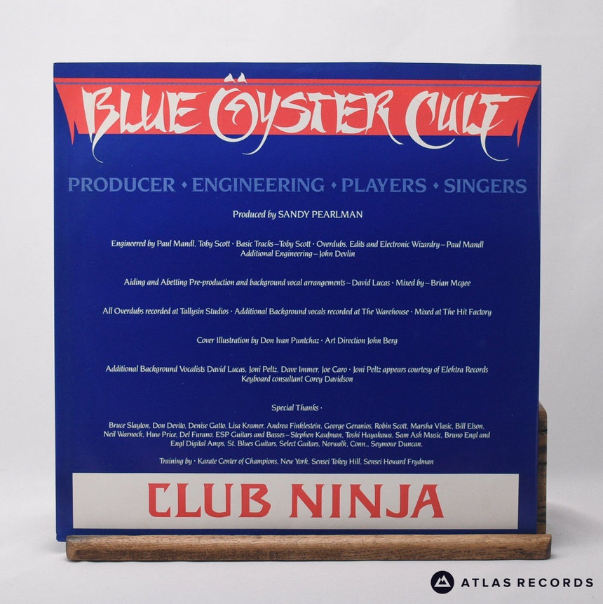 Blue Öyster Cult - Club Ninja - LP Vinyl Record - EX/VG+