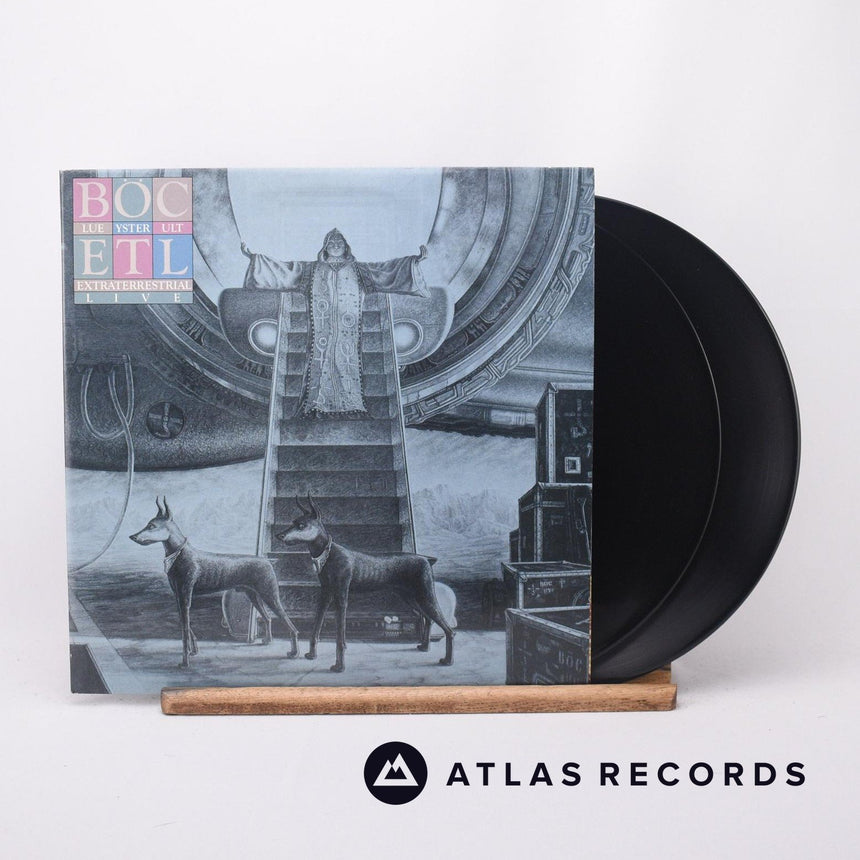Blue Öyster Cult Extraterrestrial Live 2 x LP Vinyl Record - Front Cover & Record