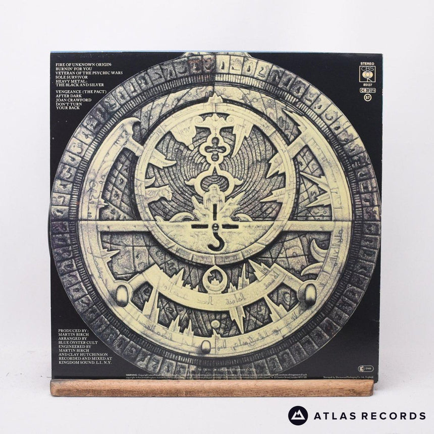 Blue Öyster Cult - Fire Of Unknown Origin - A1 B1 LP Vinyl Record - EX/EX