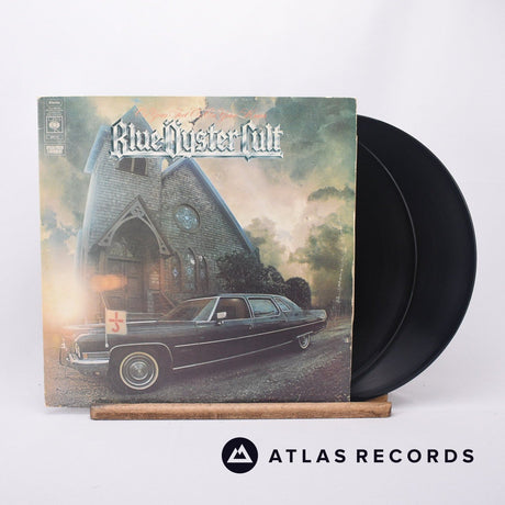 Blue Öyster Cult On Your Feet Or On Your Knees 2 x LP Vinyl Record - Front Cover & Record