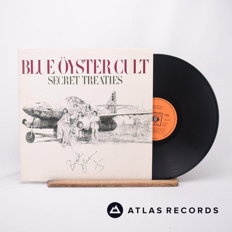 Blue Öyster Cult Secret Treaties LP Vinyl Record - Front Cover & Record
