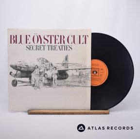 Blue Öyster Cult Secret Treaties LP Vinyl Record - Front Cover & Record