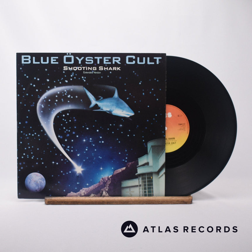 Blue Öyster Cult Shooting Shark 12" Vinyl Record - Front Cover & Record