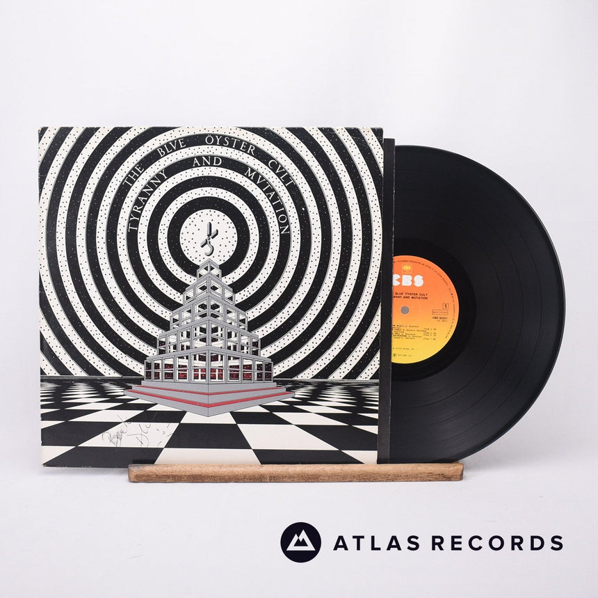 Blue Öyster Cult Tyranny And Mutation LP Vinyl Record - Front Cover & Record