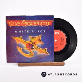 Blue Öyster Cult White Flags 7" Vinyl Record - Front Cover & Record