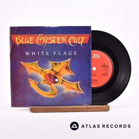 Blue Öyster Cult White Flags 7" Vinyl Record - Front Cover & Record