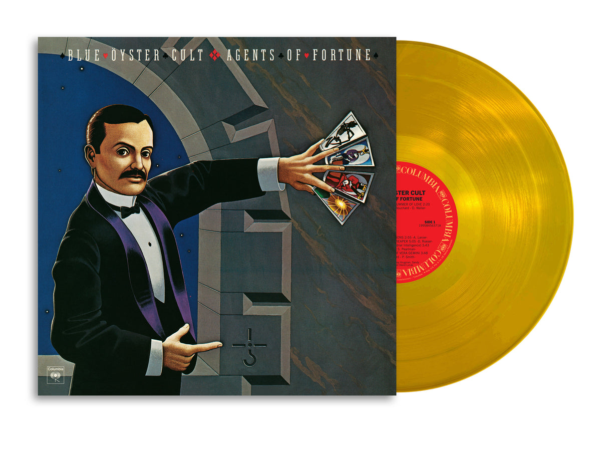 Blue Oyster Cult - Agents of Fortune (50th Anniversary) - Gold LP Vinyl Record