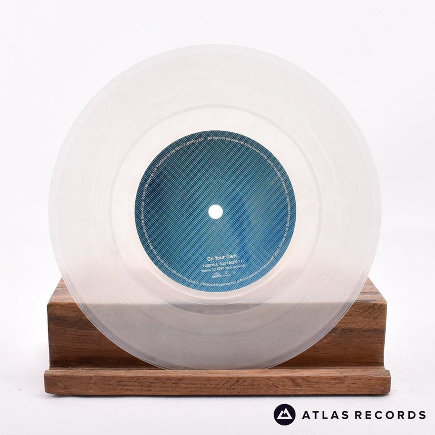 Blur - On Your Own - Clear Limited Edition 7" Vinyl Record - NM/NM