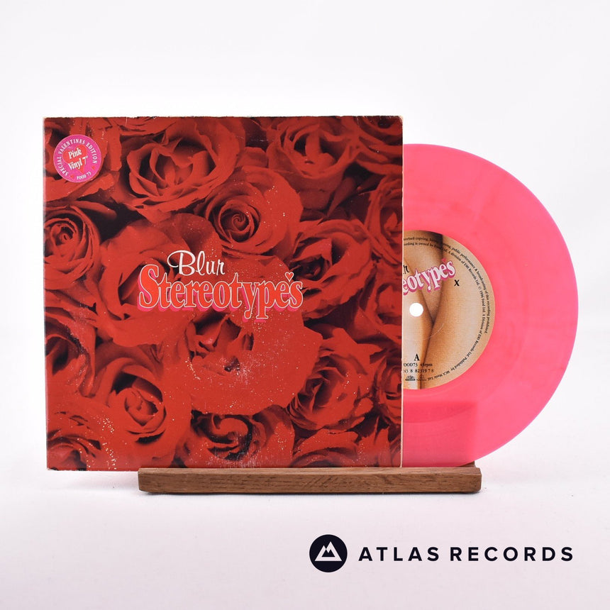 Blur Stereotypes 7" Vinyl Record - Front Cover & Record