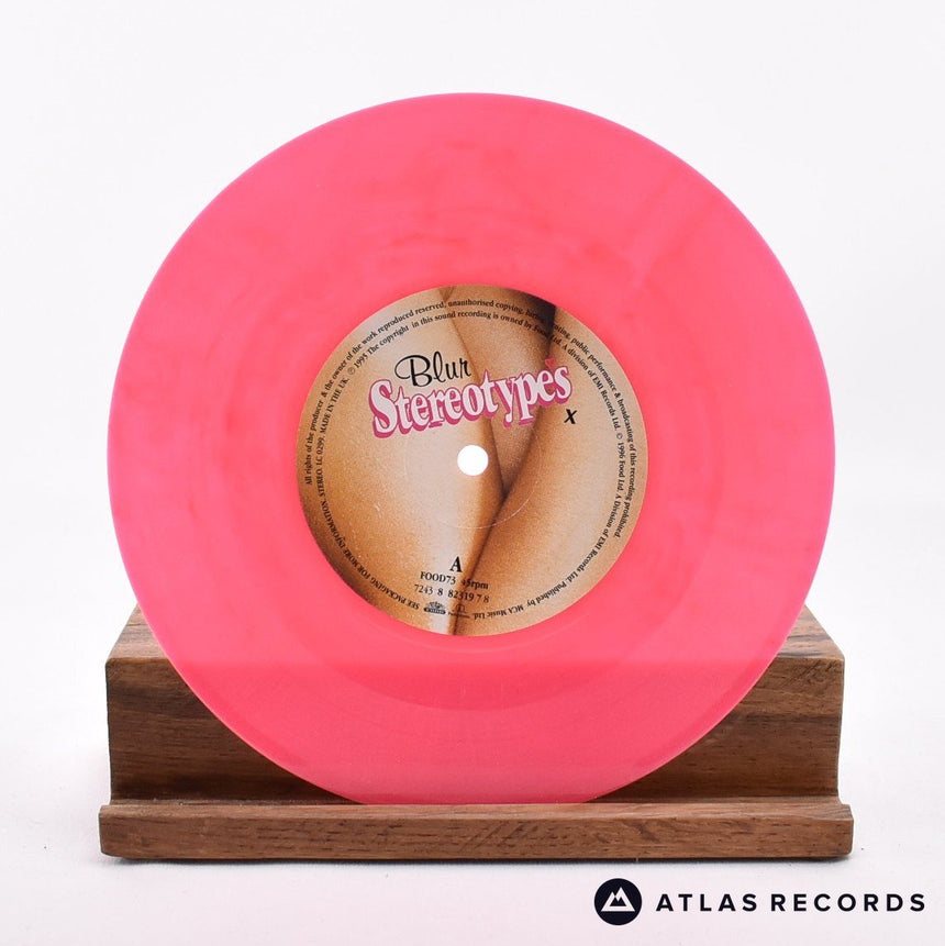 Blur - Stereotypes - Pink Special Edition Gatefold 7" Vinyl Record - VG+/NM