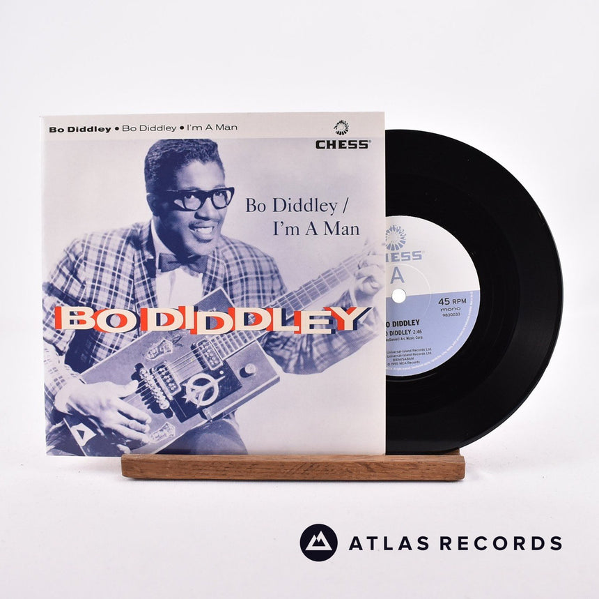 Bo Diddley Bo Diddley 7" Vinyl Record - Front Cover & Record