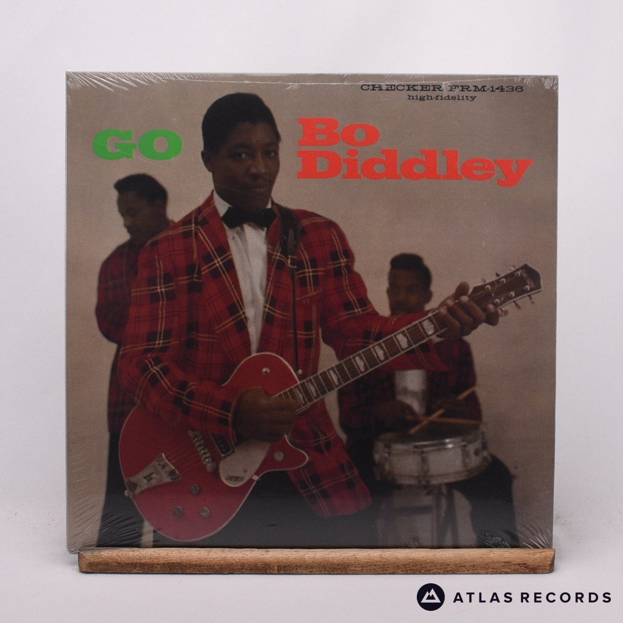 Bo Diddley Go Bo Diddley LP Vinyl Record - Front Cover & Record