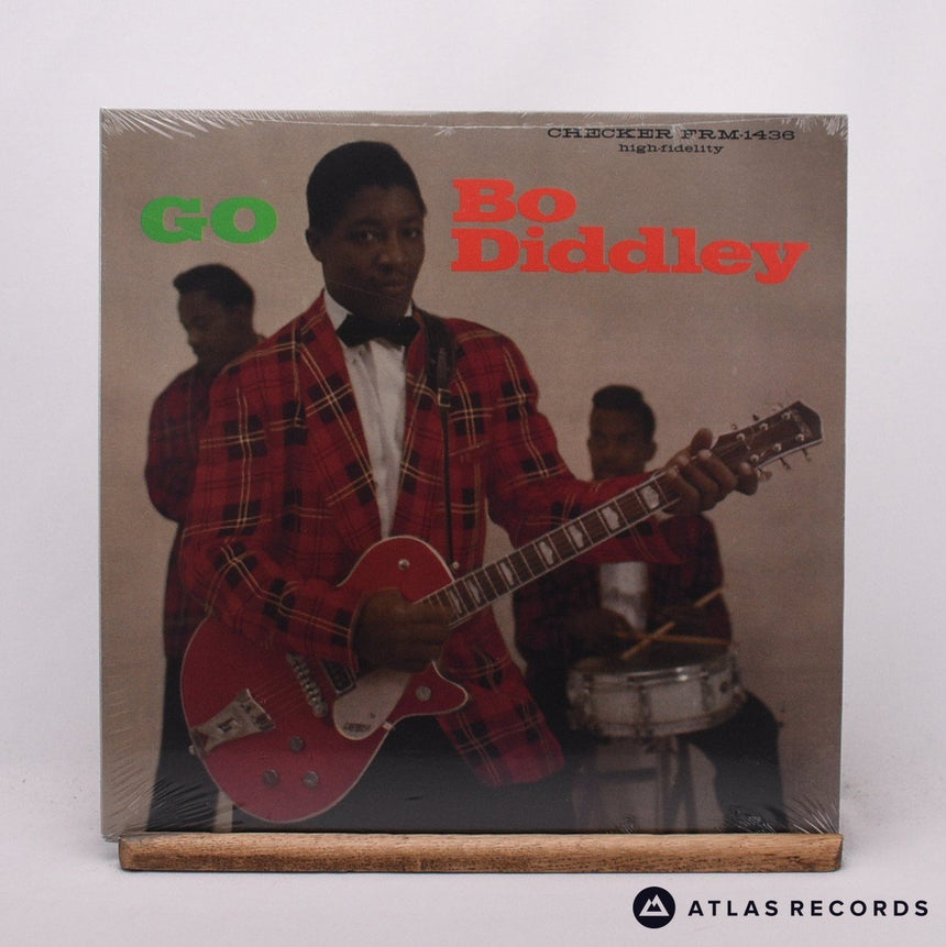 Bo Diddley Go Bo Diddley LP Vinyl Record - Front Cover & Record