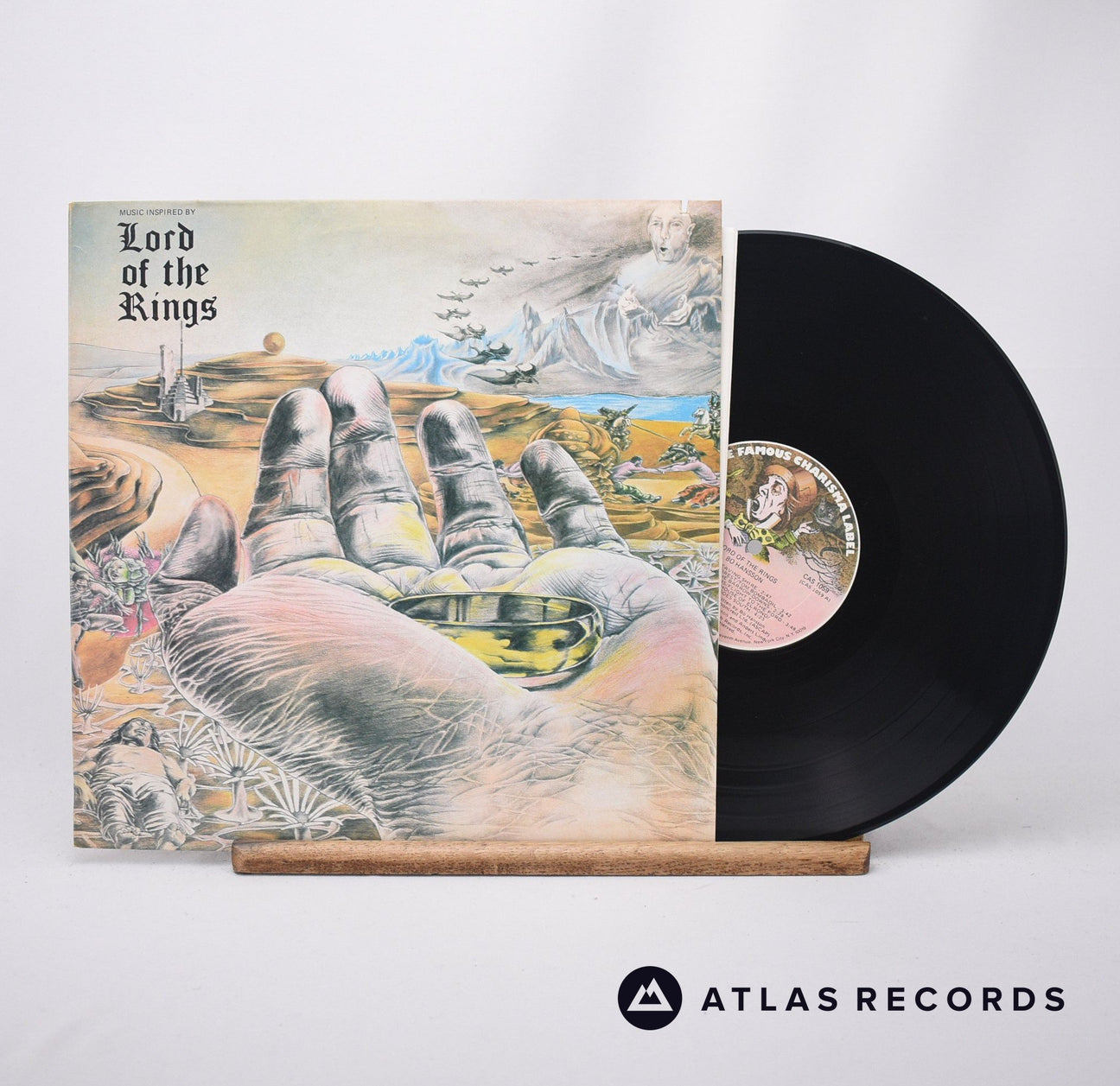 Bo Hansson Music Inspired By Lord Of The Rings LP Vinyl Record - Front Cover & Record