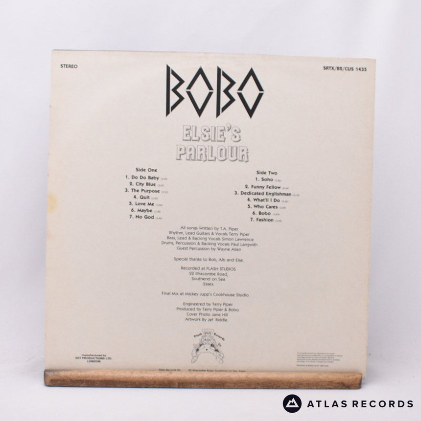 BoBo - Elsie's Parlour - Limited Edition LP Vinyl Record - VG+/EX