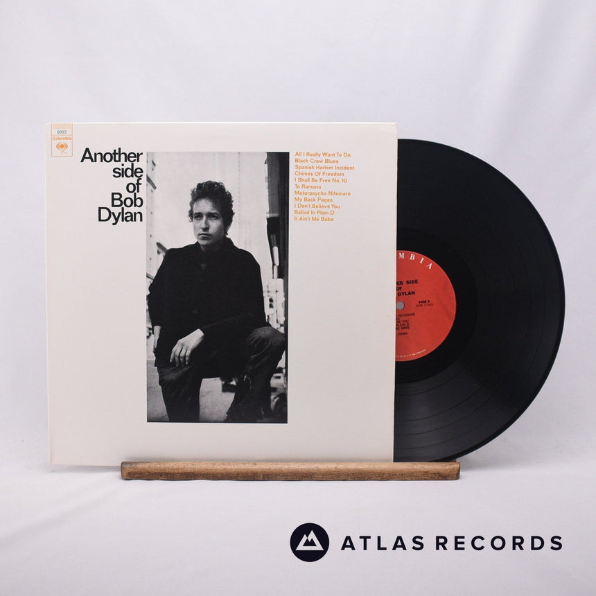 Bob Dylan Another Side Of Bob Dylan LP Vinyl Record - Front Cover & Record