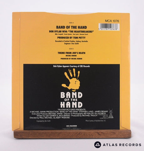 Bob Dylan - Band Of The Hand - 7" Vinyl Record - EX/VG+