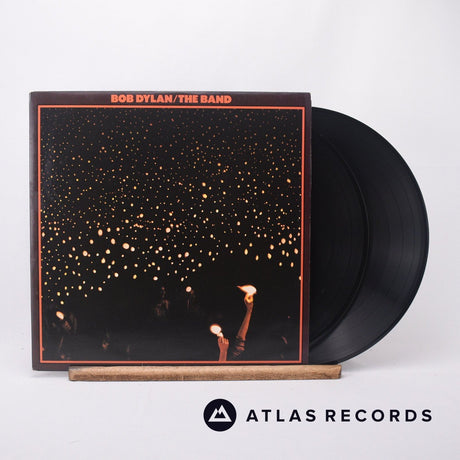 Bob Dylan Before The Flood 2 x LP Vinyl Record - Front Cover & Record