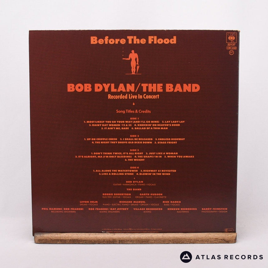 Bob Dylan - Before The Flood - Reissue Gatefold 2 x LP Vinyl Record - EX/EX