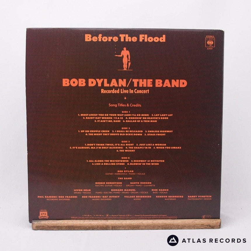 Bob Dylan - Before The Flood - Reissue Gatefold 2 x LP Vinyl Record - VG+/EX